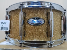 Load image into Gallery viewer, Pearl MCT Masters Complete 14x6.5 Bombay Gold Sparkle Snare Drum Special Order NEW Authorized Dealer
