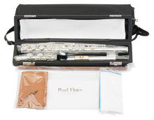Load image into Gallery viewer, Pearl Flute Quantz 665 Series Offset-G/C-Footjoint/Split-E/Closed Hole/Vigore 3K Gold Lip Gold Lip-Plate, C-Sharp Trill Key, and D-Sharp Roller +CASE | +2-Day | Dealer