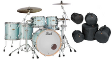 Load image into Gallery viewer, Pearl Session Studio Select Ice Blue Oyster 20/10/12/14/16 Drums +FREE GigBags NEW Authorized Dealer
