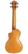 Load image into Gallery viewer, Lanikai Flame Maple Thin Body Concert Acoustic/Electric Ukulele Natural +Uke Bag Authorized Dealer