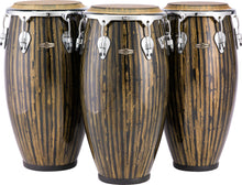 Load image into Gallery viewer, Pearl *Pre-Order* Havana Series Fiberglass 3pc Quinto, Conga, & Tumba Drum Set Liquid Gold | 11", 11.75", 12.5" | Special Order | Authorized Dealer