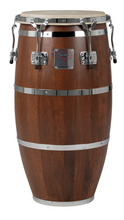Load image into Gallery viewer, Gon Bops Mariano Super Tumba 13.25" Conga Drum Mahogany Stain Chrome Hardware | Authorized Dealer