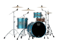 Load image into Gallery viewer, Mapex Saturn Evolution Hybrid Exotic Azure Burst Lacquer Organic Rock Drums 22x16,12x8,16x16 Shell Pack Authorized Dealer