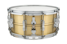 Load image into Gallery viewer, Ludwig Acro Series Brass 6.5"x14" 10-Twin Lug Seamless Brass Kit Snare Drum LB654B Authorized Dealer