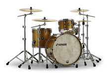 Load image into Gallery viewer, Sonor *Pre-Order* SQ1 *Discontinued/NEW* Satin Gold Metallic 24x14/13x9/16x15 Drum Set Shell Pack Matching BD Hoops | Special Order | Authorized Dealer