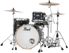 Load image into Gallery viewer, Pearl Masters Complete 22x16_12x8_16x16 Black Matte Mist Drums Shell Pack +Bags! Authorized Dealer