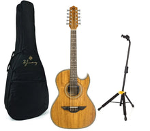 Load image into Gallery viewer, H Jimenez Bajo Quinto El Estandar LBQ1ENM Acoustic/Electric Natural Mahogany Solid Spruce Top +Bag+Stand Auth Dealer