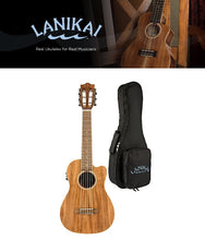 Load image into Gallery viewer, Lanikai Solid Top Acacia Uke Acoustic/Electric Tenor Ukulele | +FREE GigBag | NEW | Authorized Dealer