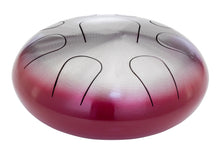 Load image into Gallery viewer, Pearl Awakening 9 Note C Major Scale 10" Tongue Drum Crimson Burst Lacquer +Rubber Mallets | Hand Finger | NEW | Authorized Dealer