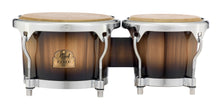 Load image into Gallery viewer, Pearl *Pre-Order* Elite Series Thai Oak Mocha Burst 4pc Quinto Conga Tumba Bongos Drums Set 11",11.75",12.5",7" & 9" | Special Order | Authorized Dealer