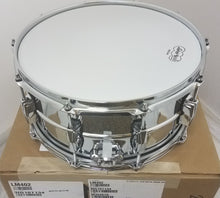 Load image into Gallery viewer, Ludwig *Pre-Order* Supraphonic 6.5x14" Smooth Chrome Snare Drum Imperial Lugs LM402 Made in the USA NEW Special Order Authorized Dealer