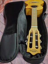 Load image into Gallery viewer, Lanikai 5-String Flame Maple Tenor Acoustic Electric Cutaway Ukulele | Free Bag | Authorized Dealer