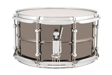 Load image into Gallery viewer, Ludwig Universal Metal 7x13" Black Brass Snare Drum w/Chrome-Plated Triple Flange Hoops Auth Dealer
