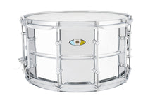 Load image into Gallery viewer, Ludwig Supralite 8x14" Steel Snare Drum | Tube Lugs | Triple Flanged Hoops | NEW | Authorized Dealer