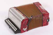 Load image into Gallery viewer, Hohner Erica GC Button Accordion for Cumbia, Folk, Morris/English Dance, Sea Shanties +FREE Straps!