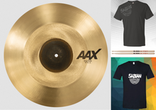 Load image into Gallery viewer, Sabian *Pre-Order* AAX 18" FREQ Crash Cymbal Brilliant Finish Bundle & Save | Made in Canada | Special Order | Authorized Dealer