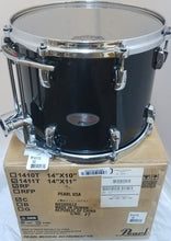 Load image into Gallery viewer, Pearl Pre-Order Reference 14x11 Piano Black Tom Drum w/Optimount #103 Special Order NEW Authorized Dealer - Worldwide Ship