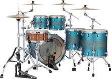 Load image into Gallery viewer, Mapex Saturn Evolution Workhorse Maple Exotic Azure Burst Lacquer Drums 22x18,10x8,12x9,14x14,16x16 Authorized Dealer