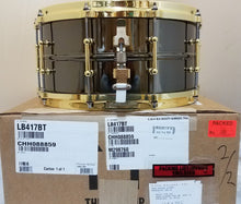 Load image into Gallery viewer, Ludwig *Pre-Order* 6.5x14" LB417BT Black Beauty "Brass On Brass" Snare Drum w/Tube Lugs, P86 Millennium Strainer Special Order Authorized Dealer