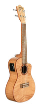 Load image into Gallery viewer, Lanikai Flame Maple Concert Acoustic Electric Ukulele Natural Finish | Free Bag | Authorized Dealer