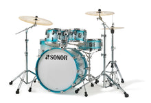Load image into Gallery viewer, Sonor AQ2 Aqua Silver Lacquer STAGE Kit 22x17_16x15_12x8_10x7_14x6 Shell Pack Bags Authorized Dealer