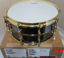 Load image into Gallery viewer, Ludwig *Pre-Order* 6.5x14" LB417BT Black Beauty "Brass On Brass" Snare Drum w/Tube Lugs, P86 Millennium Strainer Special Order Authorized Dealer