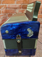 Load image into Gallery viewer, Hohner Corona II FBbEb/FBE/FA Blue Accordion Acordeon +GigBag,Straps,Shirt Authorized Dealer