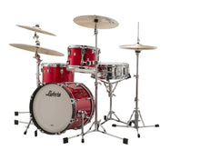 Load image into Gallery viewer, Ludwig Classic Maple Red Sparkle Jazzette 14x18_8x12_14x14 Bop Kit Drums Shell Pack | Made in the USA | NEW | Authorized Dealer