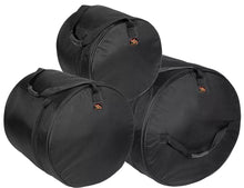 Load image into Gallery viewer, Pearl Masters Complete 22x16_12x8_16x16 Black Matte Mist Drums Shell Pack +Bags! Authorized Dealer