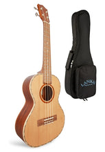 Load image into Gallery viewer, Lanikai Cedar Solid Top Acoustic Tenor Ukulele Natural Finish Uke | Free Gig Bag | Authorized Dealer