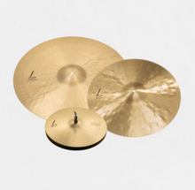 Load image into Gallery viewer, Sabian HHX Legacy Cymbal Pack | Ships Now | 15" Hats, 19" Crash, 22" Heavy Ride | +Shirt & Sticks | Bundle Pack | Made in Canada | NEW | Authorized Dealer