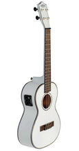 Load image into Gallery viewer, Lanikai Julia Michaels White Pearl Tenor Signature Acoustic/Electric Ukulele +Bag | Authorized Dealer