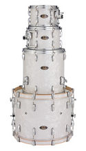 Load image into Gallery viewer, Pearl Masters Maple Gum Matte White Marine Pearl 22x16_10x7_12x8_16x16 Drums +Free Bags Auth Dealer