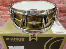 Load image into Gallery viewer, Sonor Benny Greb 2020 Brass 13x5.75 2.0 Snare Drum | Worldwide Shipping | NEW Authorized Dealer