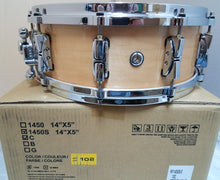 Load image into Gallery viewer, Pearl Pre-Order Reference 14x5" Natural Maple #102 Snare Drum | Special Order | NEW Authorized Dealer