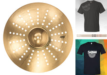 Load image into Gallery viewer, Sabian AAX 20" AERO Crash Cymbal Brilliant Finish Bundle & Save | Made in Canada | Authorized Dealer