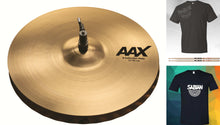 Load image into Gallery viewer, Sabian AAX 14" X-CELERATOR Brilliant Finish HiHats Cymbals Hats Pair Bundle & Save Authorized Dealer