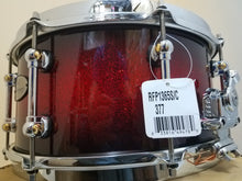 Load image into Gallery viewer, Pearl Pre-Order Reference Pure Scarlet Sparkle Burst 13x6.5" Snare Drum Special Order WorldShip | Auth Dealer