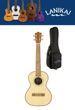 Load image into Gallery viewer, Lanikai Spruce Solid Top Uke Tenor Ukulele Natural Finish | Free Gig Bag | NEW | Authorized Dealer