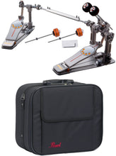 Load image into Gallery viewer, Pearl P3002C Eliminator Demon Chain Drive Double Bass Drum Pedal +Two Wood Beaters Authorized Dealer