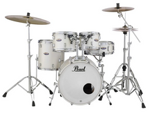 Load image into Gallery viewer, Pearl Decade Maple White Satin Pearl 20x16/10x7/12x8/14x14/14x5.5 Shell Pack Drums +HP930S Hardware