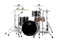 Load image into Gallery viewer, Mapex Saturn Evolution Hybrid Piano Black Lacquer Straight Ahead 3pc Kit Drums 20x16,12x8,14x14 Shell Pack Authorized Dealer