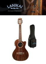 Load image into Gallery viewer, Lanikai Acacia 5-String Solid Top Tenor Natural Electric Ukulele | +Free Bag | NEW Authorized Dealer