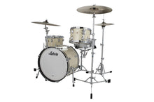 Load image into Gallery viewer, Ludwig Classic Maple Vintage White Marine Pearl Jazzette 14x18_8x12_14x14 Drums Shell Pack | Made in the USA | Authorized Dealer