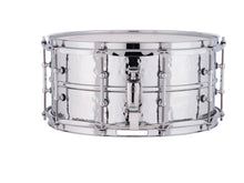 Load image into Gallery viewer, Ludwig *Pre-Order* Supraphonic 6.5x14" Hammered Chrome Snare Drum with Tube Lugs LM402KT Made in the USA Special Order Authorized Dealer