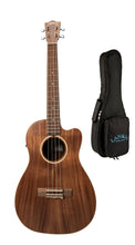 Load image into Gallery viewer, Lanikai Acacia Solid Top Electric Baritone w/Fishman Kula Pre-Amp Natural Finish | Authorized Dealer
