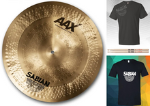 Load image into Gallery viewer, Sabian AAX 17" X-Treme Chinese Effect/Crash Cymbal Bundle & Save Made in Canada | Authorized Dealer