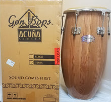 Load image into Gallery viewer, Gon Bops Alex Acuna Signature Natural Tumba 12.25" - NEW Authorized Dealer
