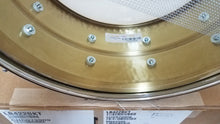 Load image into Gallery viewer, Ludwig 6.5x14" Hammered Brass Hammered Kit Snare Drum with Tube Lugs LB422BKT Made in the USA NEW Authorized Dealer