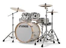 Load image into Gallery viewer, Sonor AQ2 White Marine Pearl STAGE 22x17_16x15_12x8_10x7_14x6 Drum Kit Shell Pack Authorized Dealer